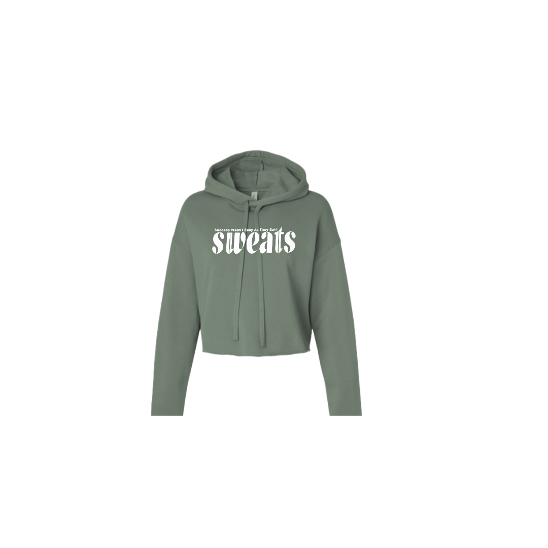 Originals green crop hoodie hotsell