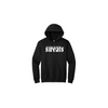 black sweats original hoodie with white logo