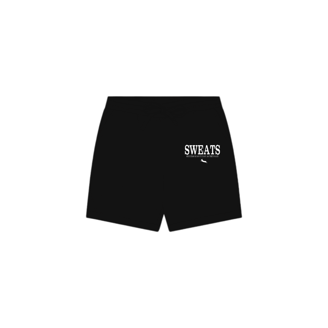 Black Daily Sweats Shorts