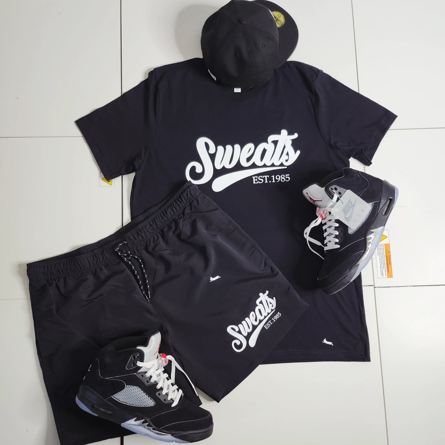 Black Sweats Signature Trunks