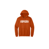 texas orange sweats original hoodie with white logo
