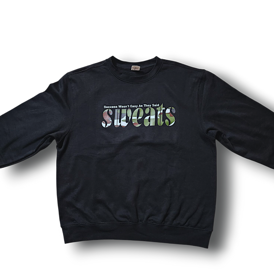 Sweats Camouflage Crewneck Sweatshirt