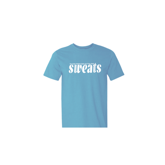 Carolina Blue × White Sweats Original T-Shirt | Sweats Clothing Co.