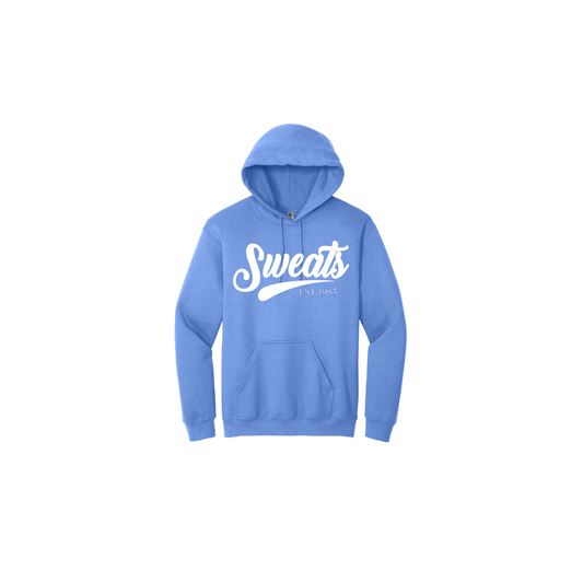 Carolina Blue × White Sweats Signature Hoodie | Sweats Clothing Co.