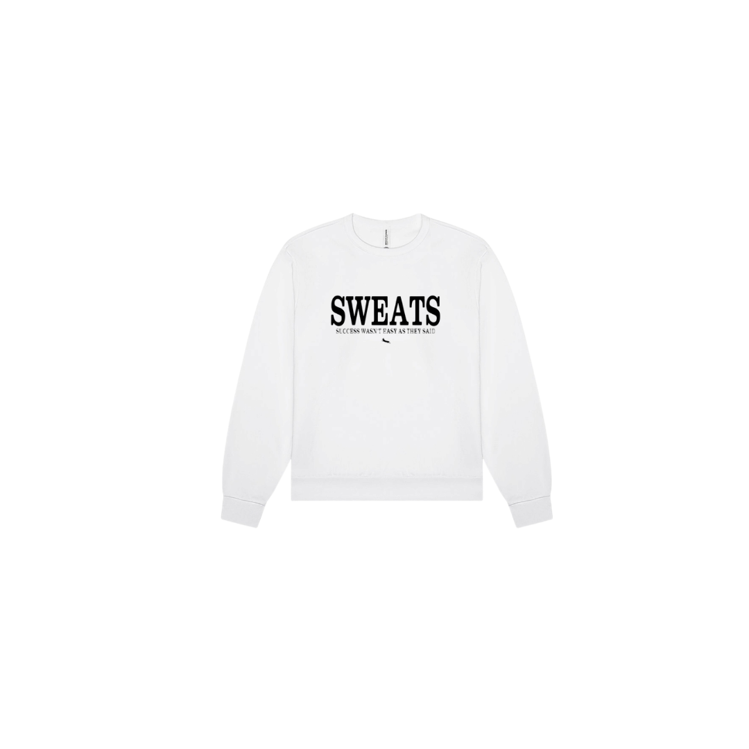 White × Black Crewneck Errand Runner Set