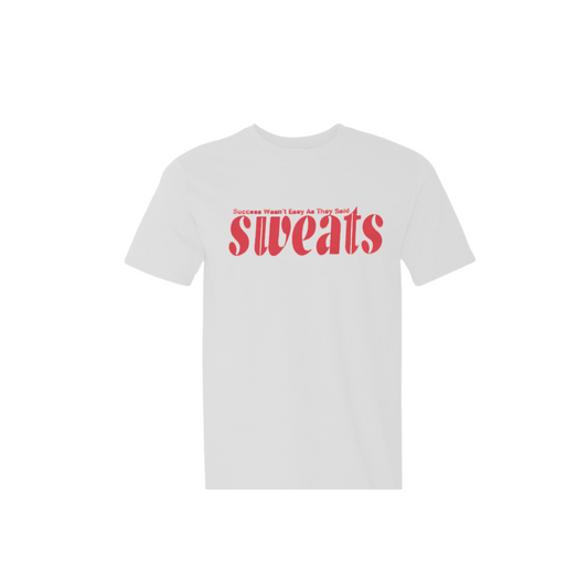 White + Red Sweats Original T-shirt