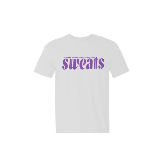 White + Purple Sweats Original T-shirt