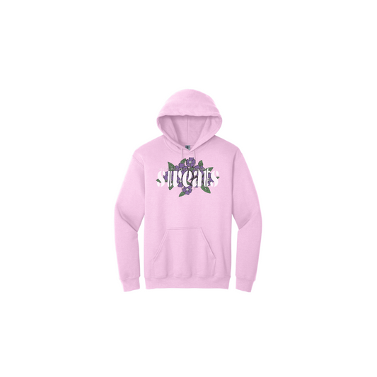 Soft Pink "Where's My Flowers?" Sweats Original Hoodie