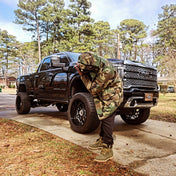 Black Sweats Original Camoflage Sweatsuit