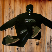 Black Sweats Original Camoflage Sweatsuit
