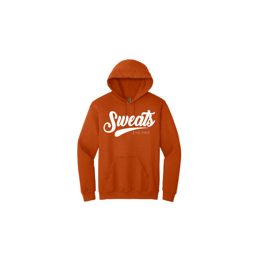 Texas Orange hoodie from Sweats Signature Collection