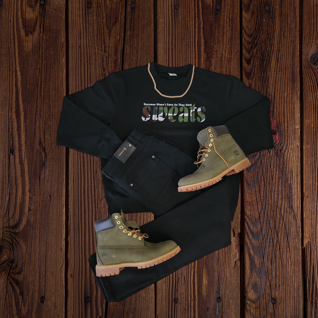 Sweats Camouflage Crewneck Sweatshirt