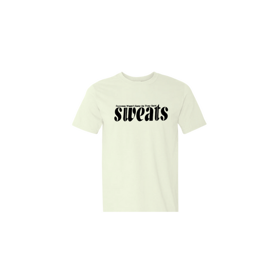 White & Black Sweats Original T-Shirt | Sweats Clothing Co.