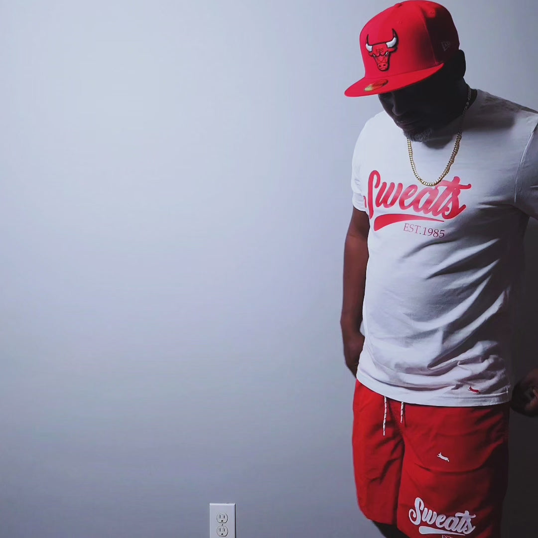 Red Sweats Signature Trunks 