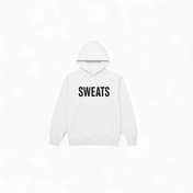 White × Black Sweats Trademark Hoodie | Sweats Clothing Co.