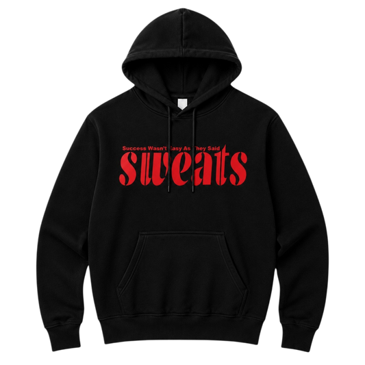 Original SWEATS Hoodie Black/Red