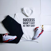 White × Black Sweats Trademark Hoodie | Sweats Clothing Co.