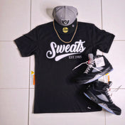 Black × Grey Sweats Signature T-shirt | Sweats Clothing Co.