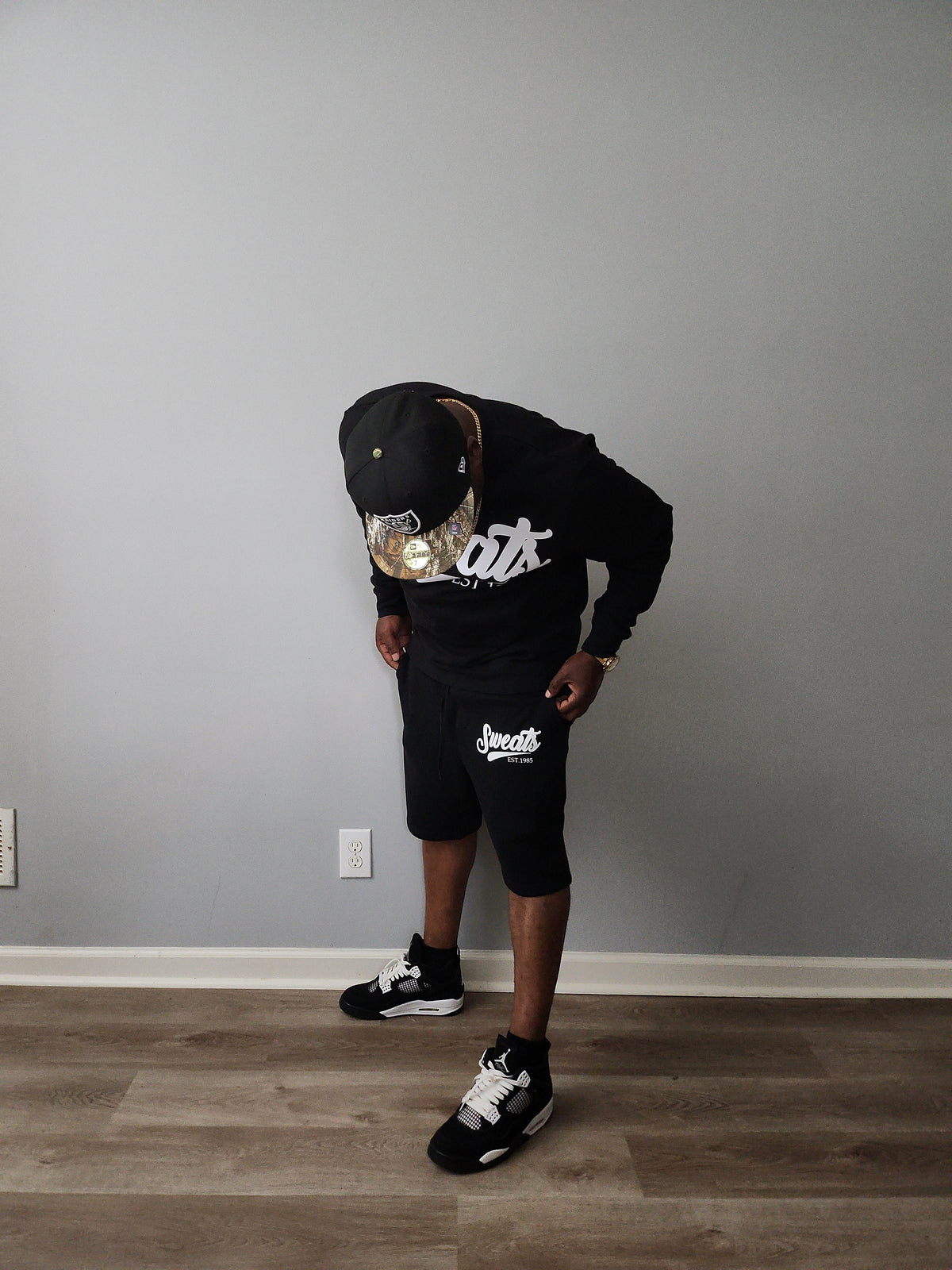 Black Sweats Signature Shortset | Sweats Clothing Co.