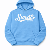 Carolina Blue × White Sweats Signature Hoodie | Sweats Clothing Co.