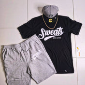 Athletic Grey Sweats Signature Shorts