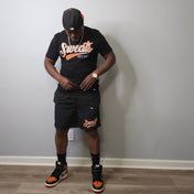 Black × Orange Sweats Signature T-Shirt