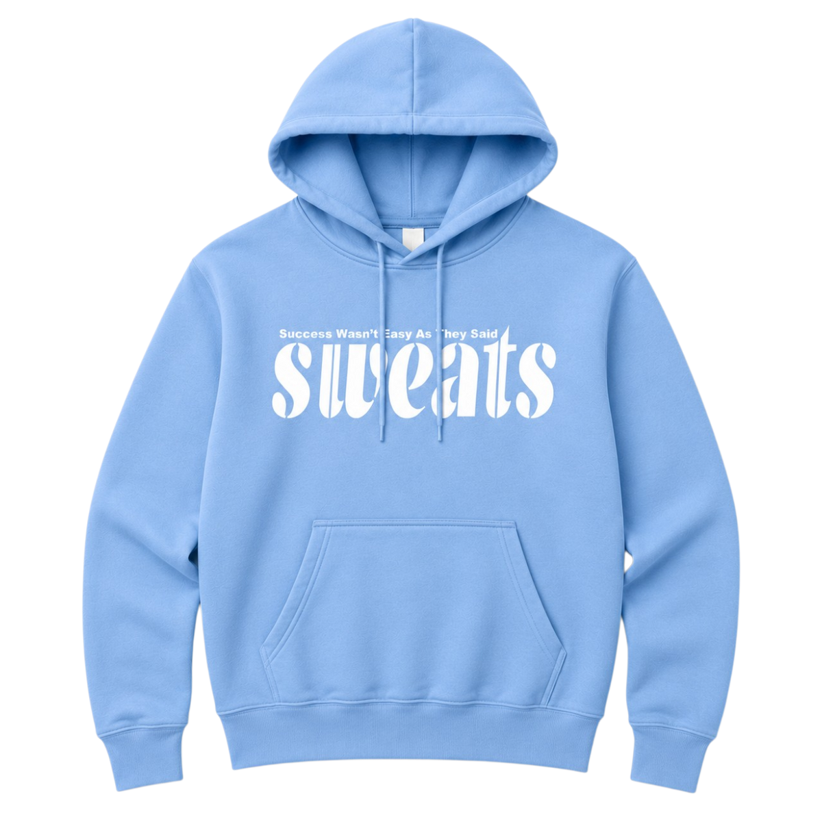Original SWEATS Hoodie Carolina Blue/White