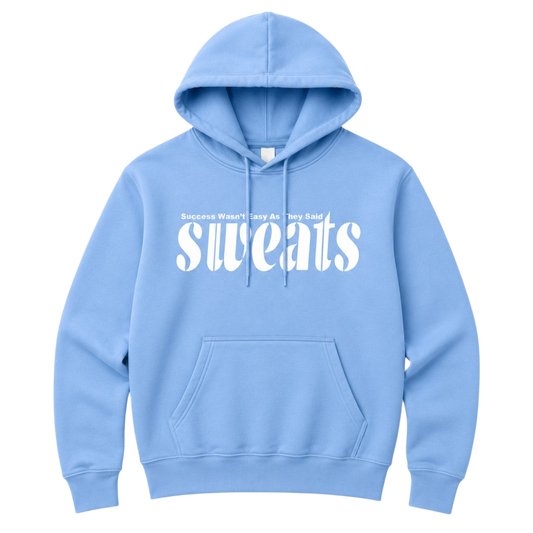 Original SWEATS Hoodie Carolina Blue/White