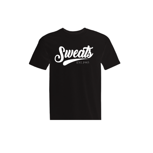 Black × White Sweats Signature T-shirt