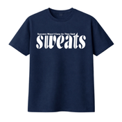 Sweats Original Tee | Blue × White