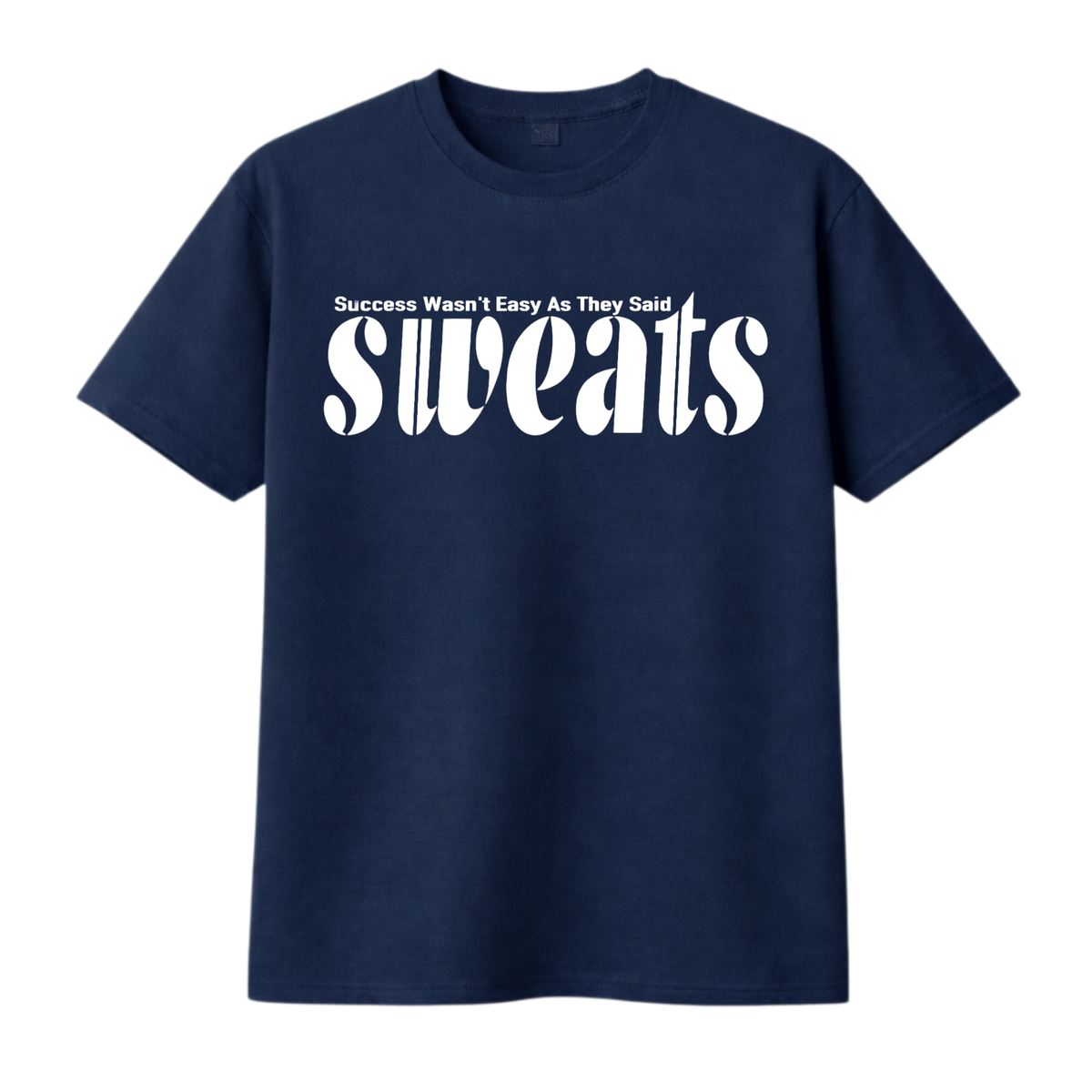 Sweats Original Tee | Blue × White