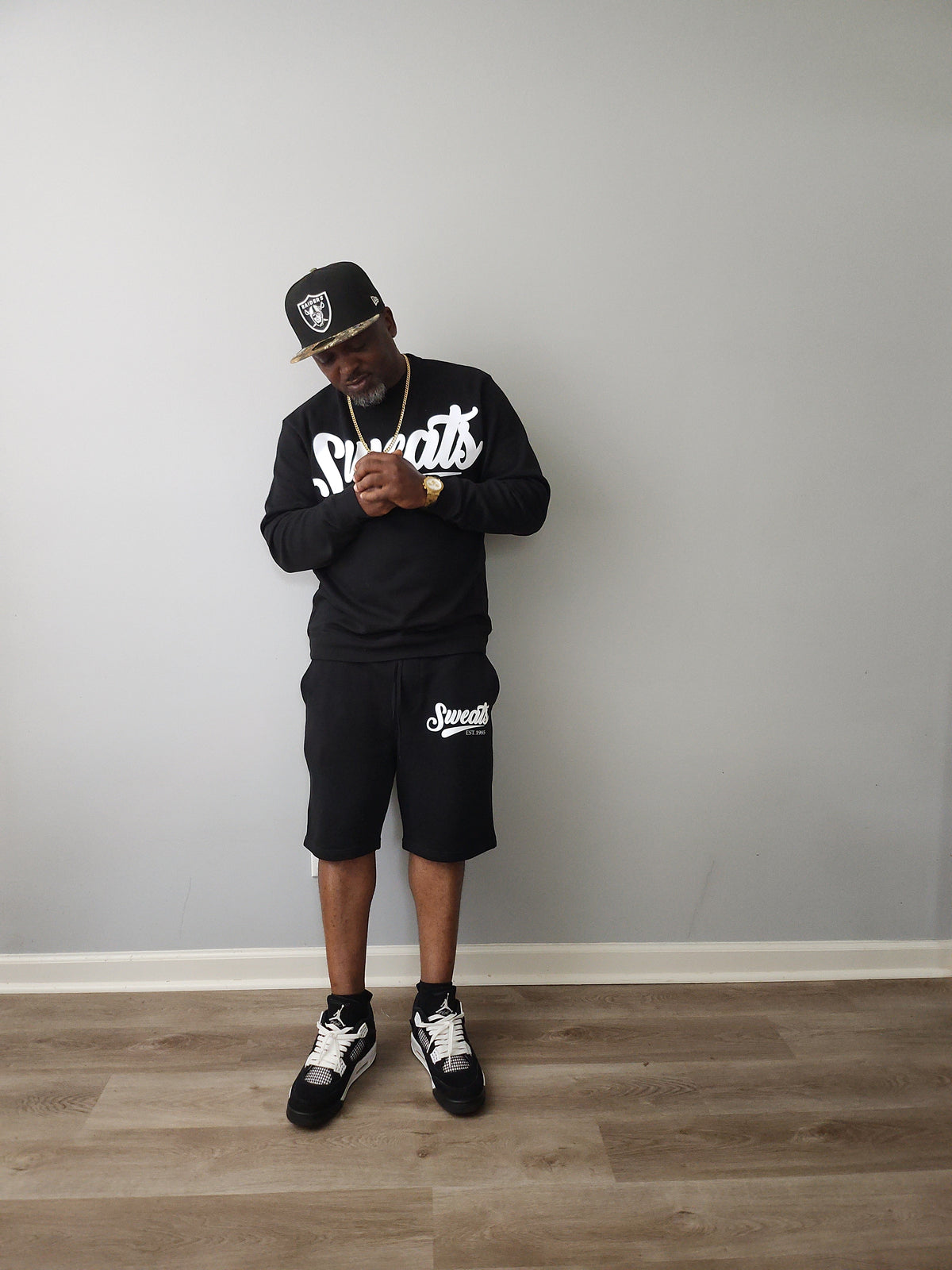 Black Sweats Signature Shortset | Sweats Clothing Co.