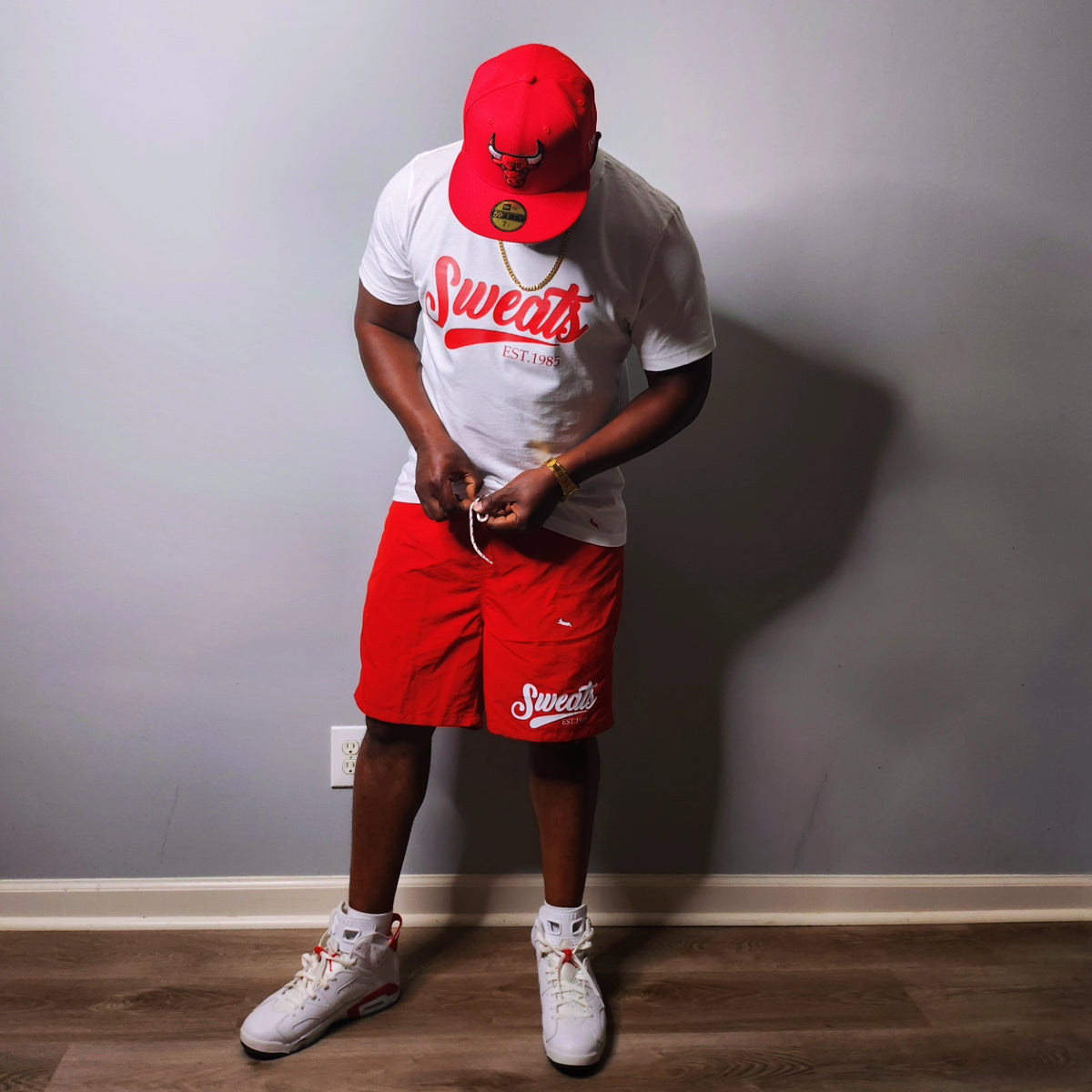 Red Sweats Signature Trunks