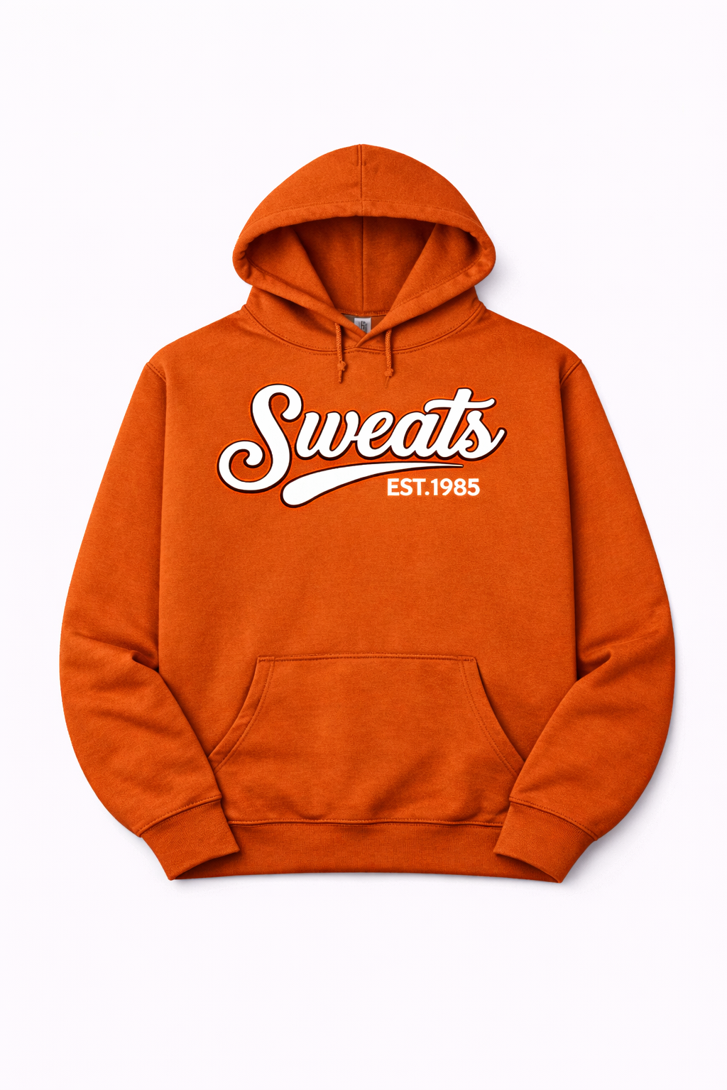 Orange × Black × White Sweats Signature Hoodie | Sweats Clothing Co.