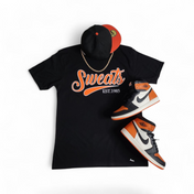 Black × Orange Sweats Signature T-Shirt