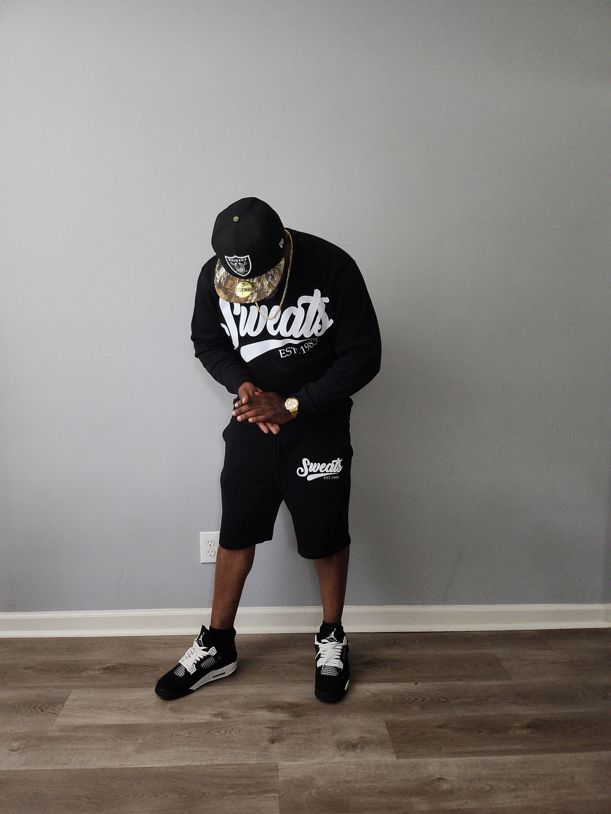 Black Sweats Signature Shortset | Sweats Clothing Co.