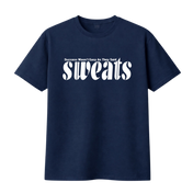 Original SWEATS Tee - Blue/White