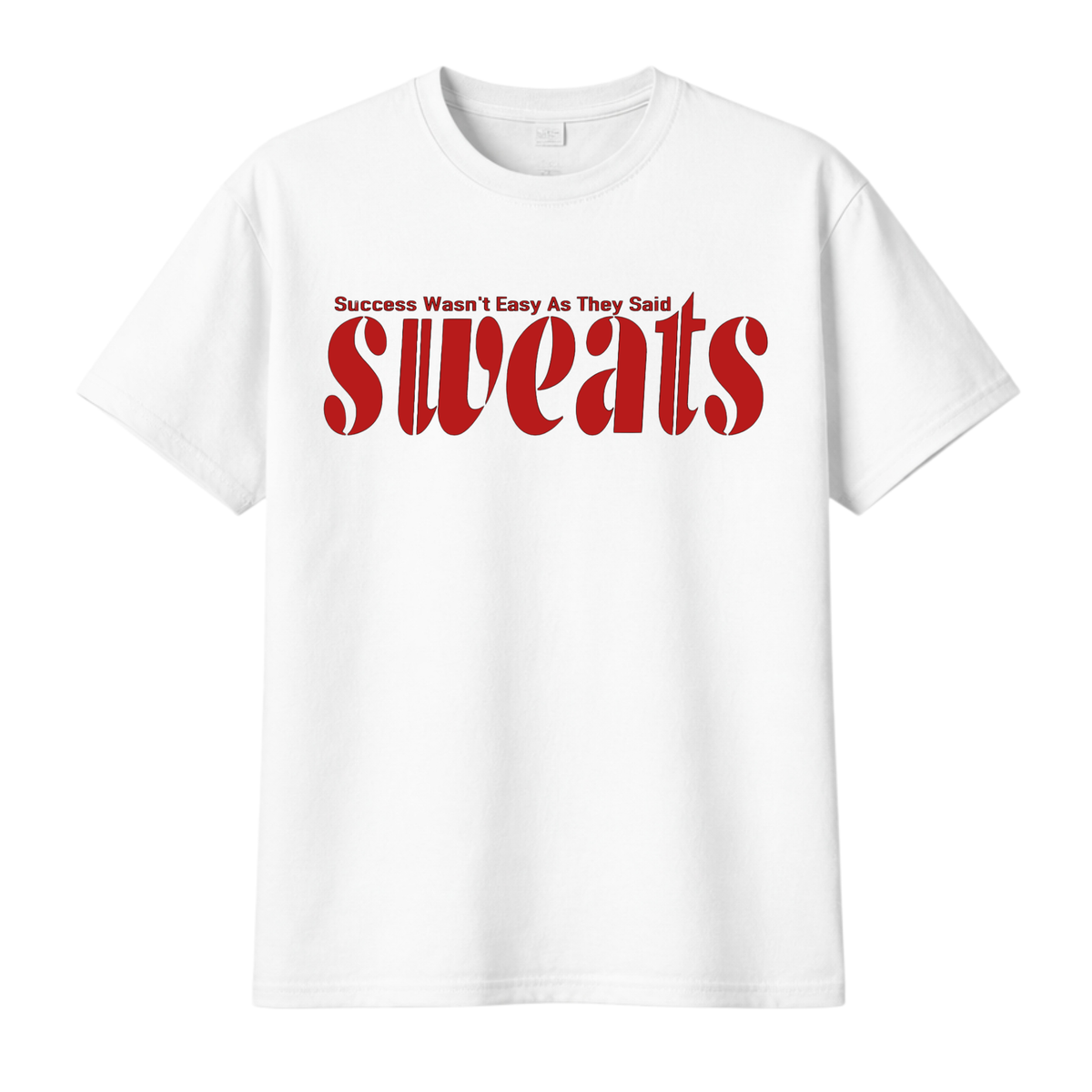 Sweats Original Tee | White × Red