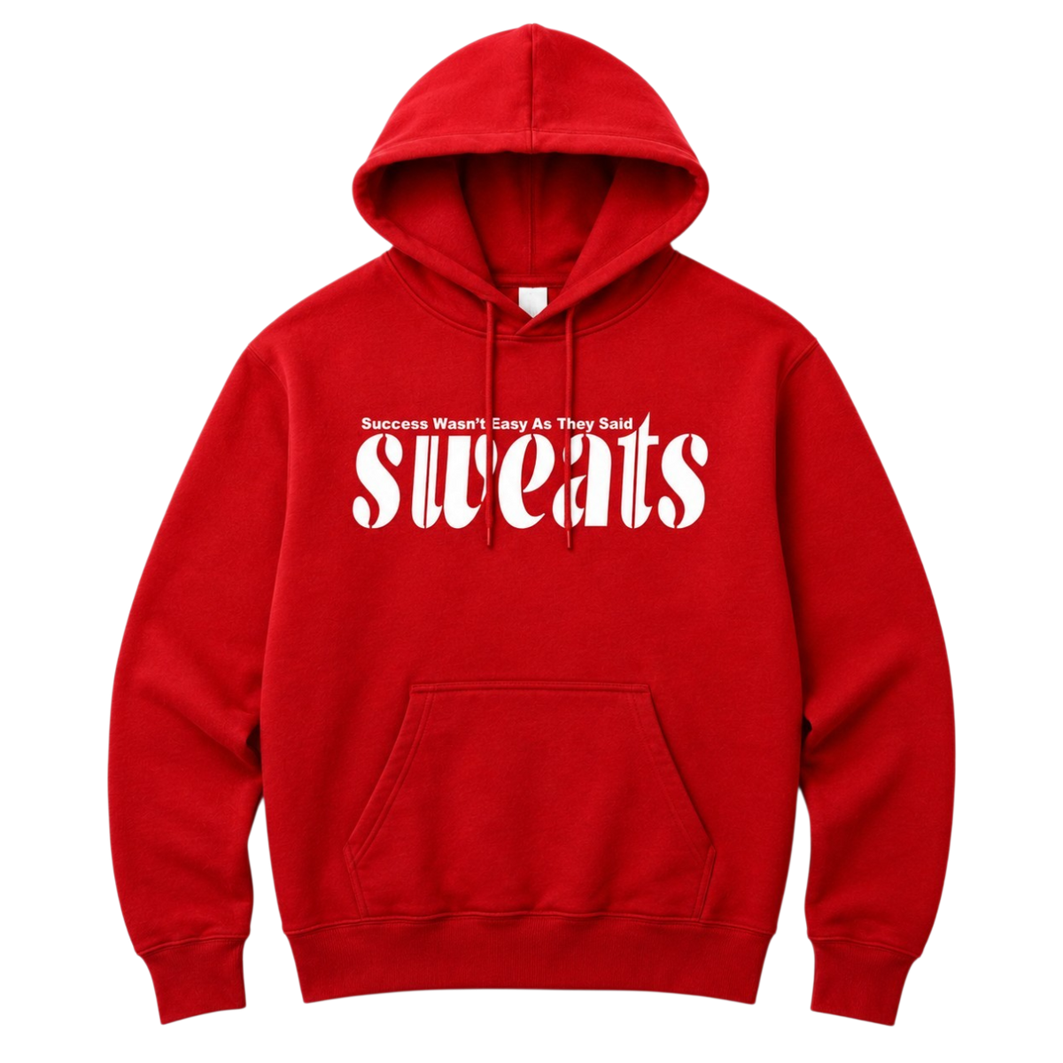 Original SWEATS Hoodie Red/White