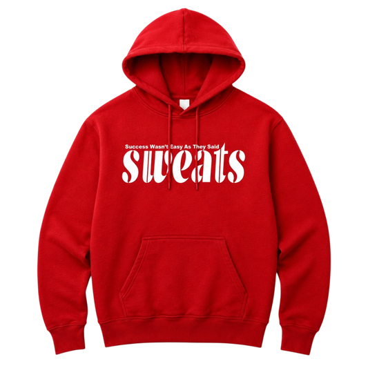Original SWEATS Hoodie Red/White