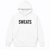 White × Black Sweats Trademark Hoodie | Sweats Clothing Co.