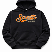 Black × Orange Sweats Signature Hoodie | Sweats Clothing Co.