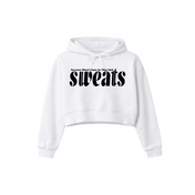 Original SWEATS Cropped Hoodie - White
