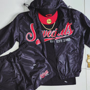 Sweats Clothing Company Black Red Signature Set