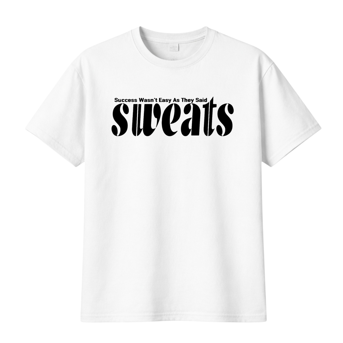 Original SWEATS Tee - White/Black