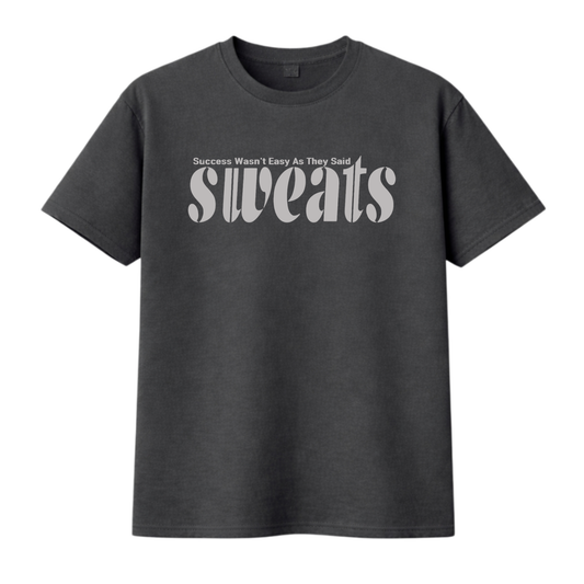 Sweats Original Tee | Charcoal × Ash Grey