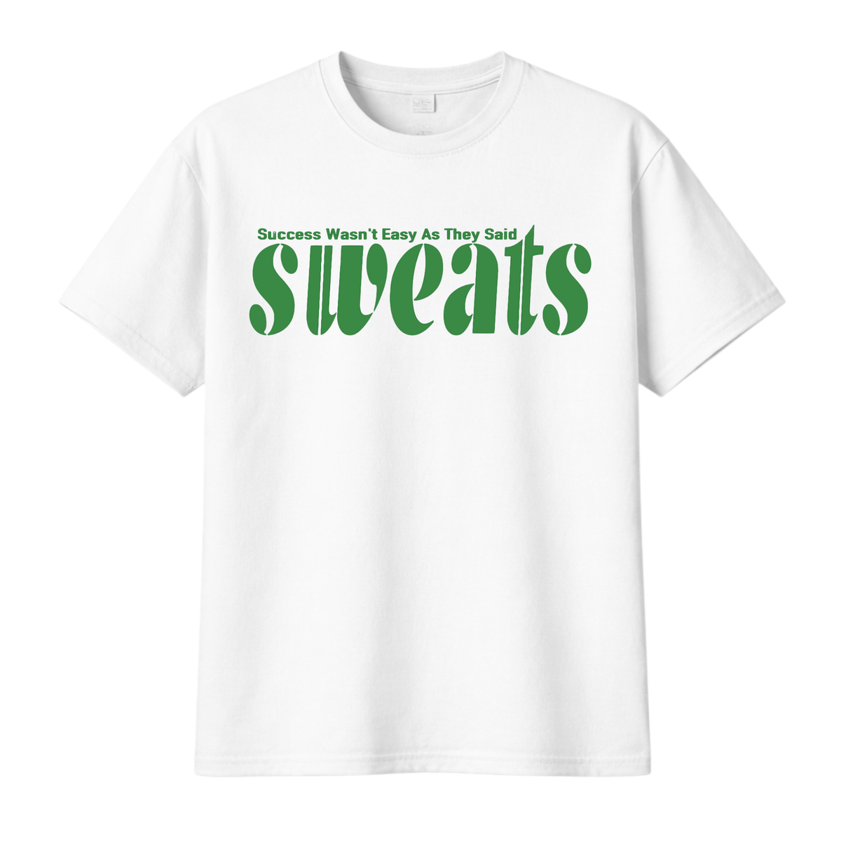 Sweats Original Tee| White × Green