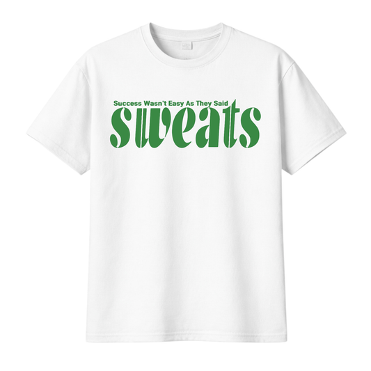 Sweats Original Tee| White × Green