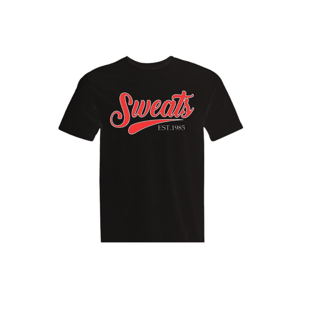 Sweats Clothing Company Black & Red Signature T-Shirt