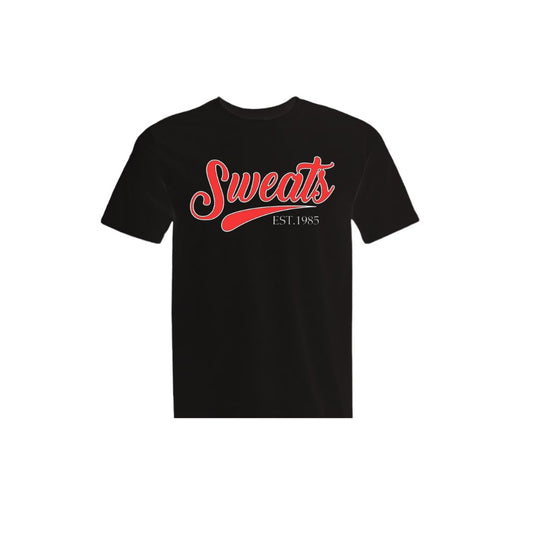 Sweats Clothing Company Black & Red Signature T-Shirt